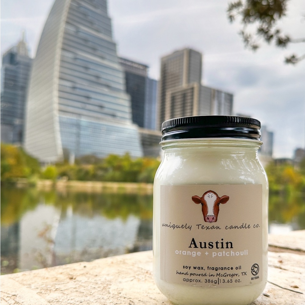 Uniquely Texan Candle Co. Austin Candle